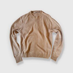 Acne Studios Beige Crewneck Sweater